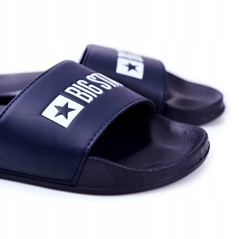 Chaussons Homme Big Star Caoutchouc Bleu Marine GG174931 2 Chaussons Homme Big Star Caoutchouc Bleu Marine GG174931 2