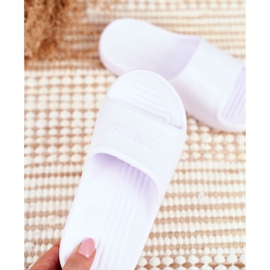 Pantoufles Big Star blanches pour enfants GG374811 2