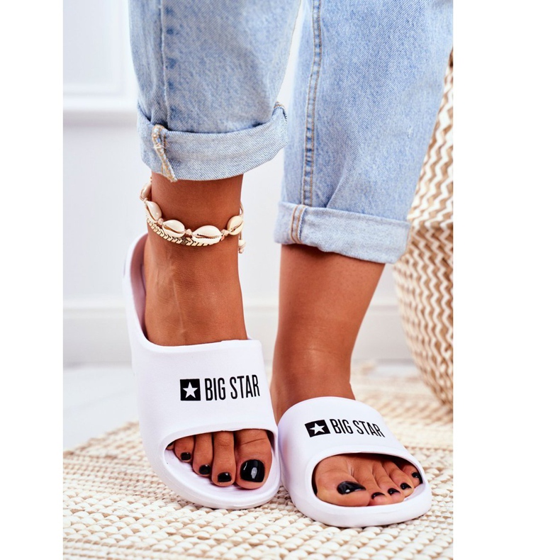 Chaussons Femme Big Star Air Blanc GG274A026 1
