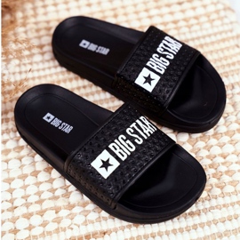 Chaussons Enfant Noir Big Star Matelassé GG374800 le noir 1