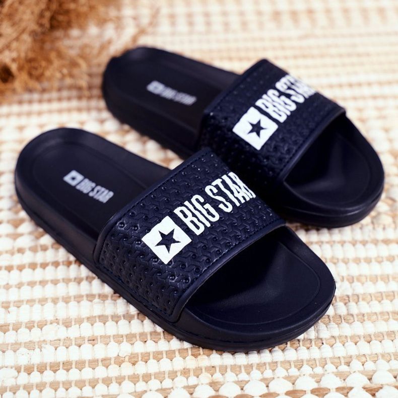 Chaussons Enfant Big Star Matelassé Bleu Marine GG374802 1