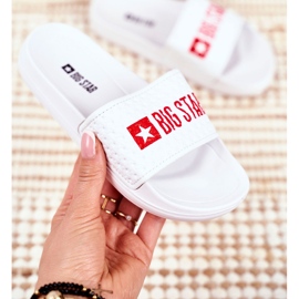 Chaussons Enfant Big Star Blanc Matelassé GG374803 blanche 2 Chaussons Enfant Big Star Blanc Matelassé GG374803 blanche 2