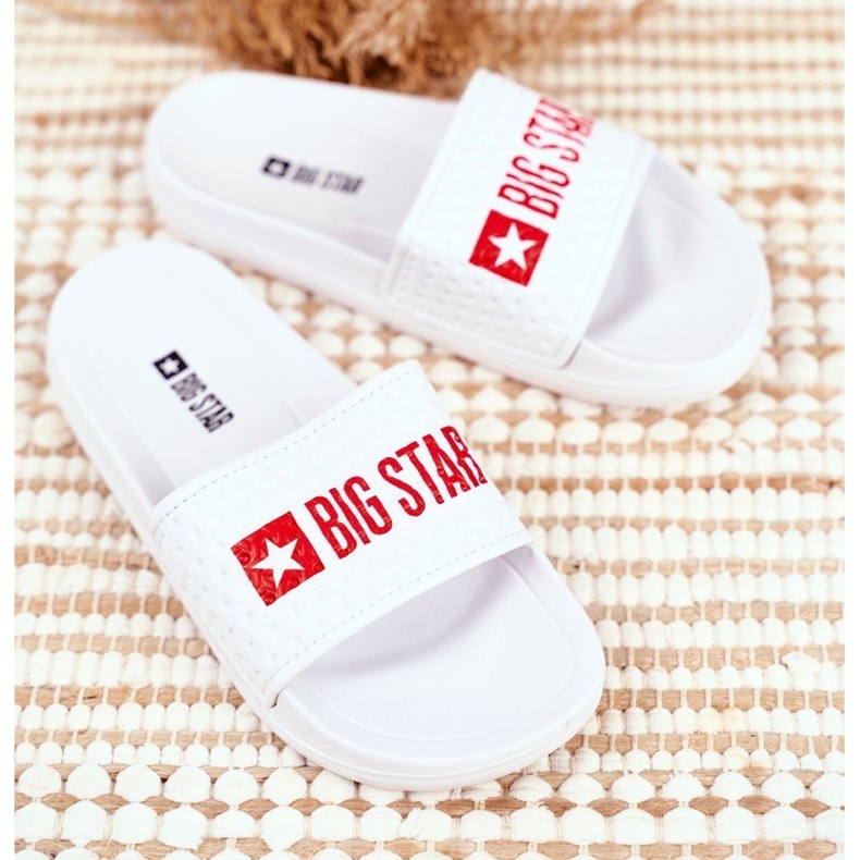 Chaussons Enfant Big Star Blanc Matelassé GG374803 1