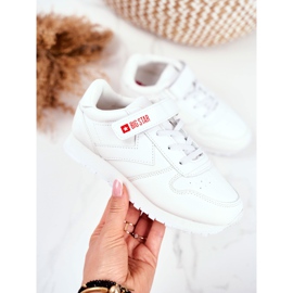 Chaussures de sport pour enfants Big Star avec velcro blanc GG374057 blanche 2 Chaussures de sport pour enfants Big Star avec velcro blanc GG374057 blanche 2