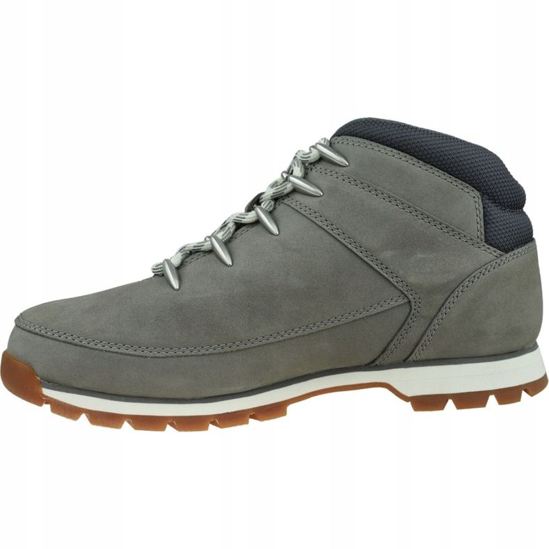 Bottes Timberland Euro Sprint Mid Hiker M 0A275V rouge gris 1