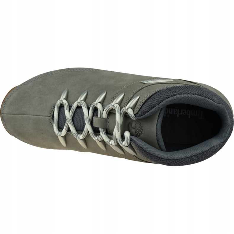 Bottes Timberland Euro Sprint Mid Hiker M 0A275V rouge gris 2