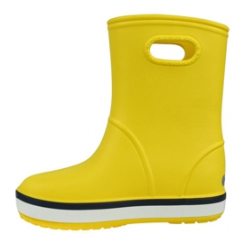 Bottes de pluie Crocs Crocband Enfant 205827-734 rouge jaune 1