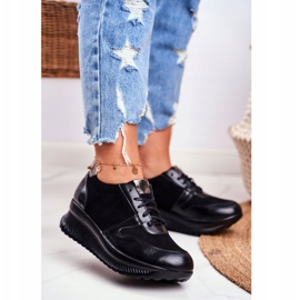 ESKA Chaussures de sport pour femmes en cuir noir Gianna le noir 1 ESKA Chaussures de sport pour femmes en cuir noir Gianna le noir 1
