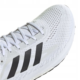 Chaussures de course adidas SolarGlide 3 M FU8998 blanche gris 2 Chaussures de course adidas SolarGlide 3 M FU8998 blanche gris 2