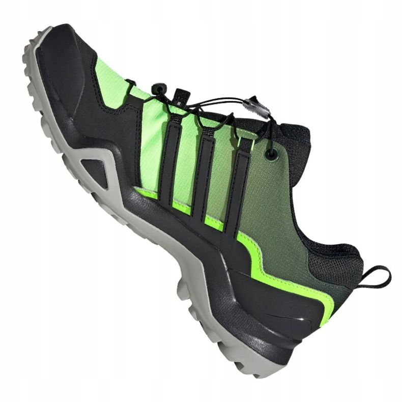 Chaussures Adidas Terrex Swift R2 M FW9451 le noir vert 1