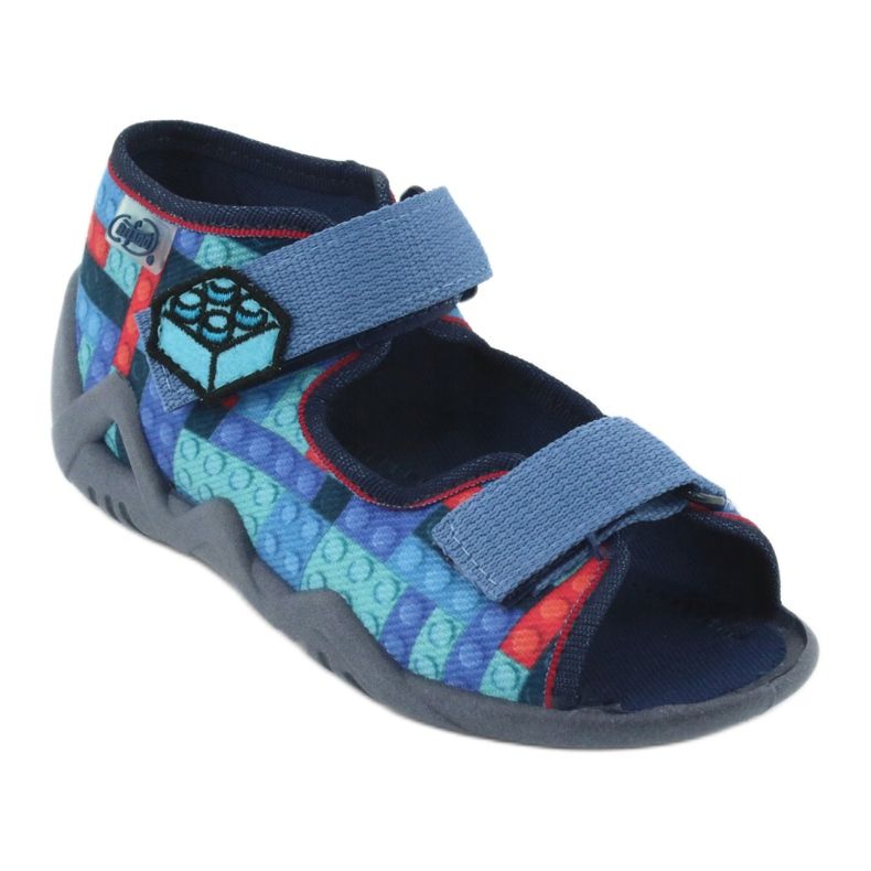 Chaussures enfant Befado 250P094 rouge bleu multicolore 1 Chaussures enfant Befado 250P094 rouge bleu multicolore 1