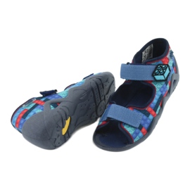 Chaussures enfant Befado 250P094 rouge bleu multicolore 4 Chaussures enfant Befado 250P094 rouge bleu multicolore 4