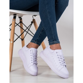 SHELOVET Baskets violettes sur la plate-forme 1 SHELOVET Baskets violettes sur la plate-forme 1