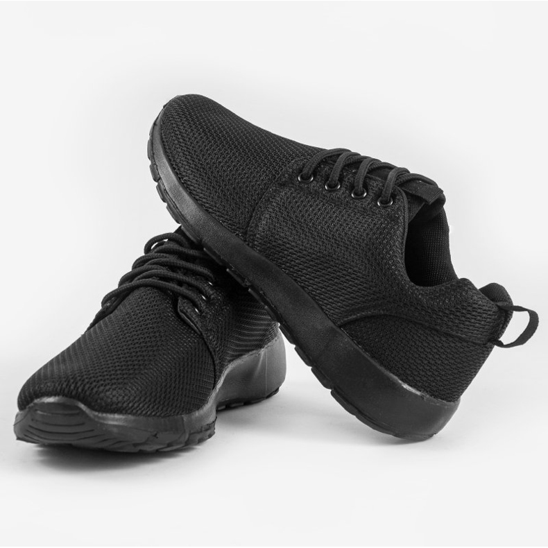 Chaussures de sport noires pour hommes MN15-B2 2