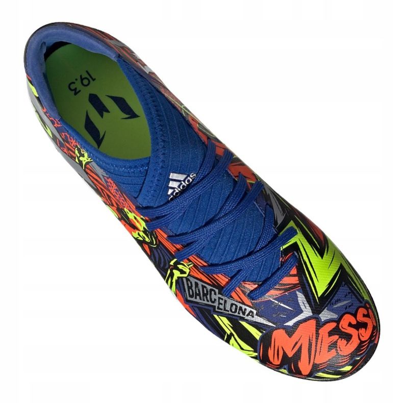 Chaussures de foot Adidas Nemeziz Messi 19.3 Tf M EH0592 multicolore multicolore 2