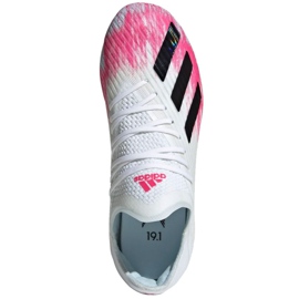 Chaussures de foot Adidas X 19.1 Fg Jr EG7163 multicolore blanc 1