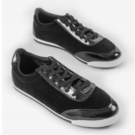 Chaussures élégantes noires pour hommes JX-22 le noir 2
