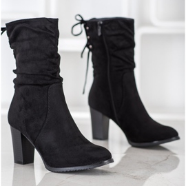 J. Star Bottes hautes noires le noir 1