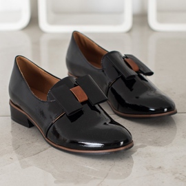 Escarpins laqués VINCEZA le noir 1