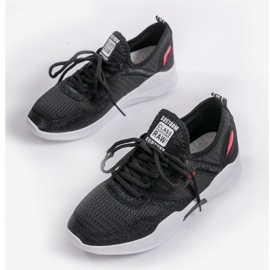 Chaussures de sport pour femmes noires SH801-D le noir 2 Chaussures de sport pour femmes noires SH801-D le noir 2
