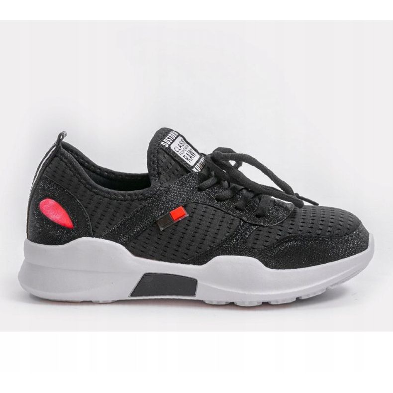 Chaussures de sport pour femmes noires SH801-D 1