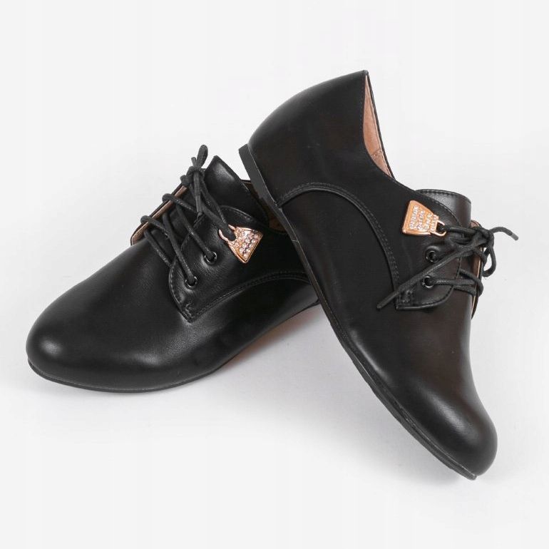 Chaussures de jazz noires classiques, chaussures classiques C12-1 2