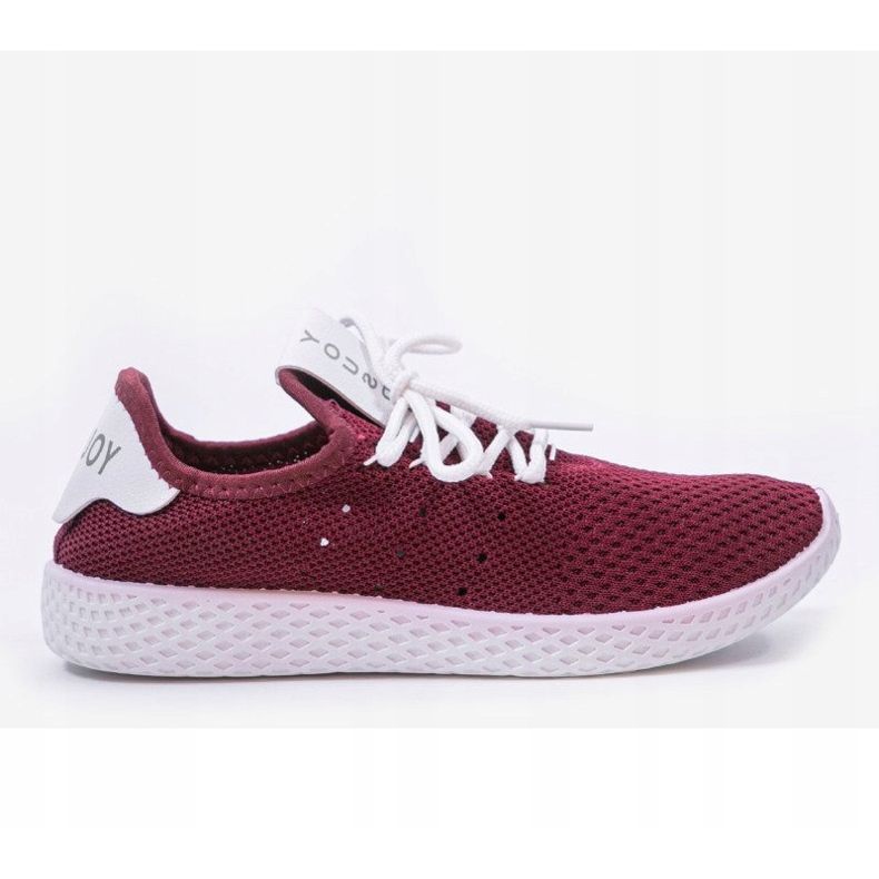 Chaussures de sport marron H935-7 rouge 1 Chaussures de sport marron H935-7 rouge 1
