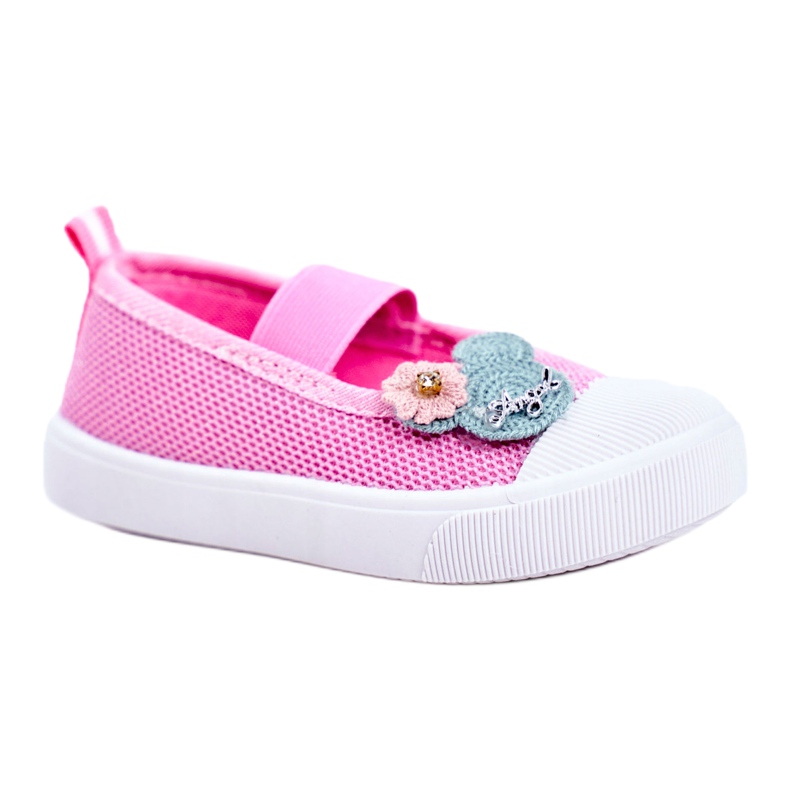 Le Scarpe Baskets velcro rose enfant Estienne 3