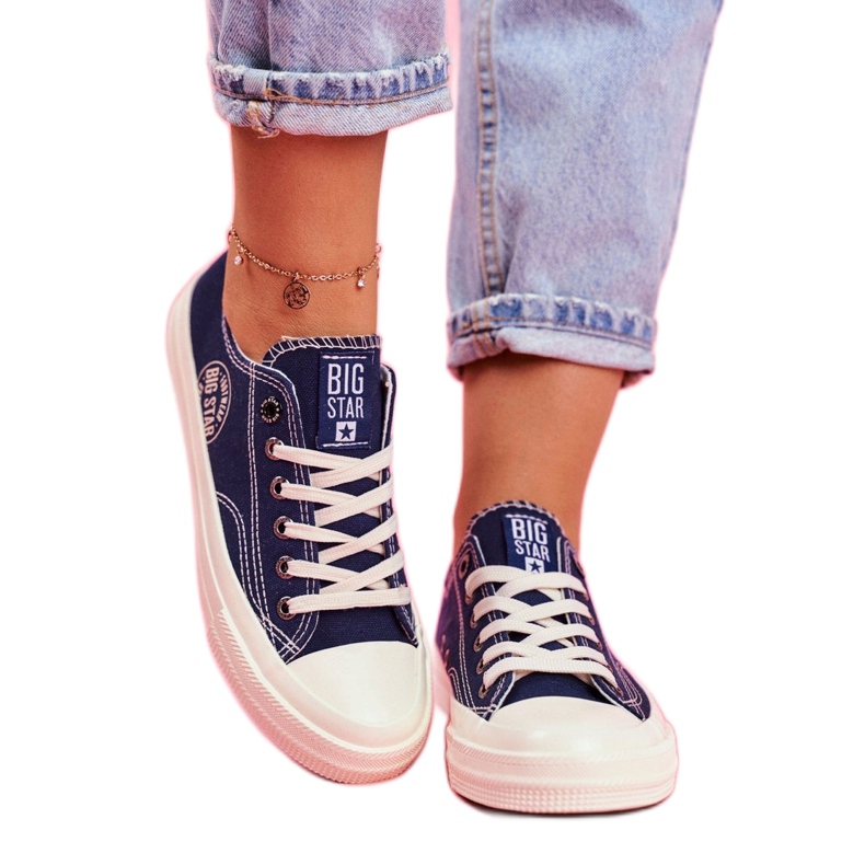 Baskets Femme Big Star Bleu Marine FF274125 multicolore 1