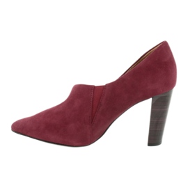Caprice Chaussures féminines pour femmes / vin sede 24402 rouge 1
