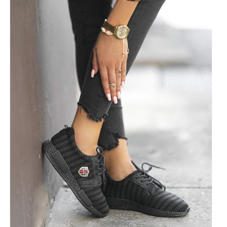 Chaussures de sport légères noires PH-16 le noir 2