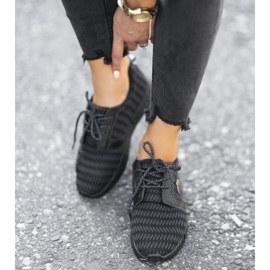 Chaussures de sport légères noires PH-16 1