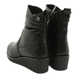 Caprice Bottines compensées Walking On Air le noir 5