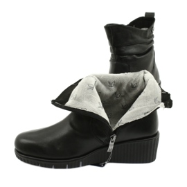 Caprice Bottines compensées Walking On Air le noir 4
