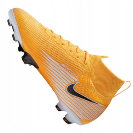 Chaussures de football Nike Superfly 7 Elite Fg Jr AT8034-801 jaune multicolore 6