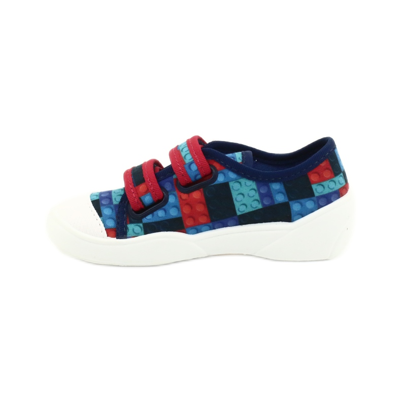 Chaussures enfant Befado 907P114 rouge bleu marin bleu multicolore 2