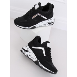 Chaussures de sport noires noires C131 Negro le noir 2