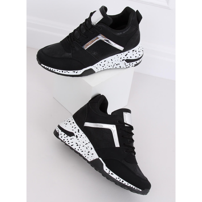 Chaussures de sport noires noires C131 Negro 2