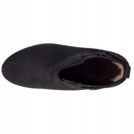 Ugg W Indra Bottes W 1017423-BLK noir gris 2