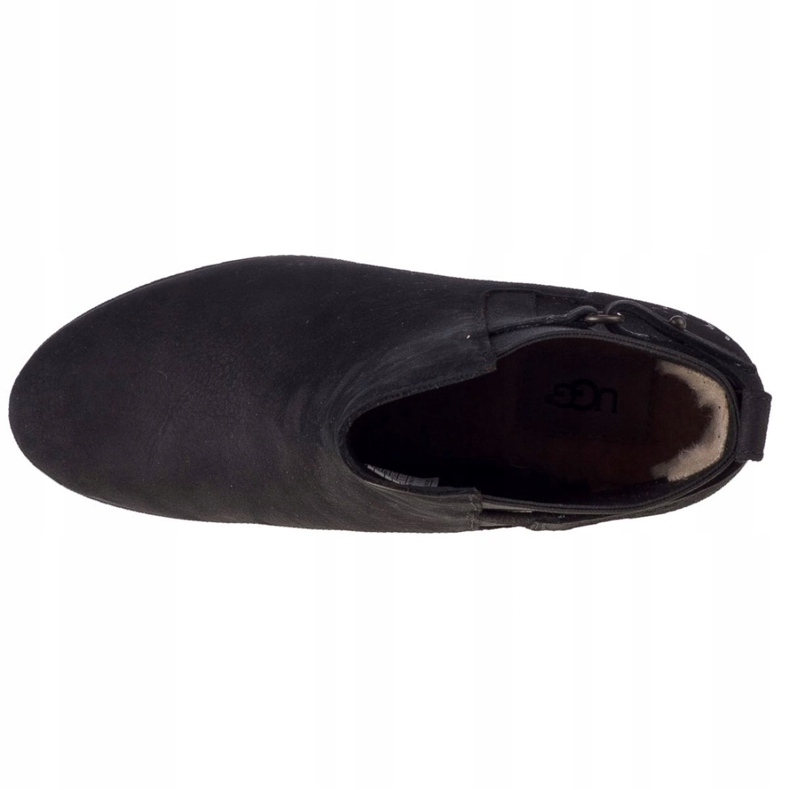 Ugg W Indra Bottes W 1017423-BLK noir gris 2
