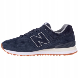Chaussures New Balance M ML574EMA bleu marin 1 Chaussures New Balance M ML574EMA bleu marin 1