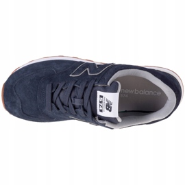 Chaussures New Balance M ML574EMA bleu marine 2