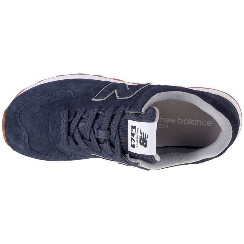 Chaussures New Balance M ML574EMA bleu marine 2