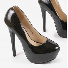Talons hauts noirs laqués 0041-1 le noir 2