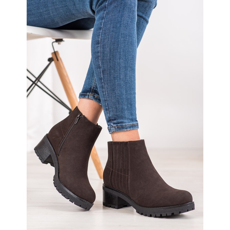 J. Star Bottes marron classiques brun 2