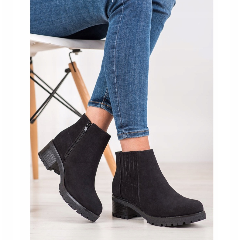 J. Star Bottes noires classiques le noir 1