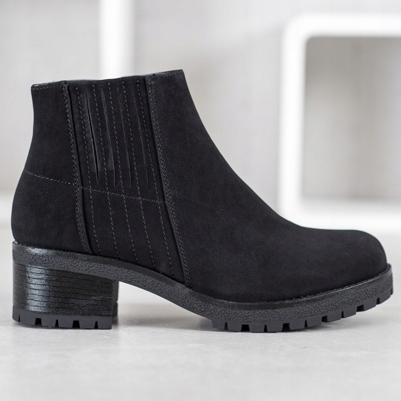 J. Star Bottes noires classiques le noir 2