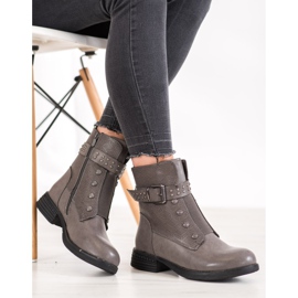 J. Star Bottes grises avec un élastique 1 J. Star Bottes grises avec un élastique 1