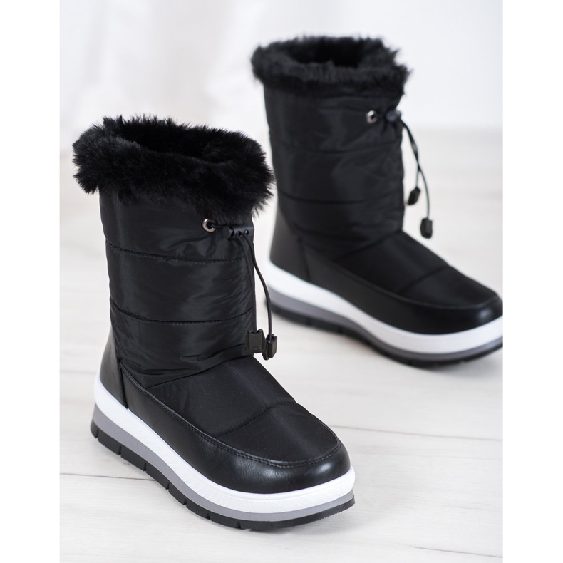 GOLL Bottes de neige classiques le noir 1