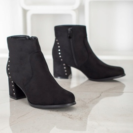 Bottines VINCEZA noires 1